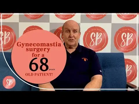 Happy Patients | Gynecomastia Surgery for a 68 years old patient!