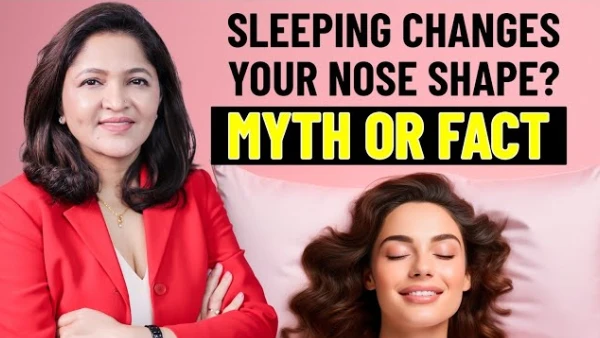 Nose Shape Surgery | Can Sleeping Position Really Change Your Nose Shape? | SB Aesthetics